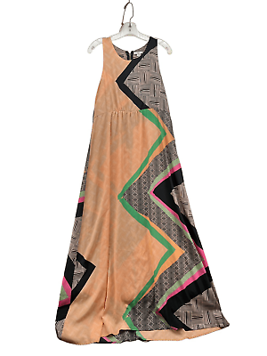 #ad Bar III Sleeveless Maxi Dress XL Colorful Geometric Summer $11.40