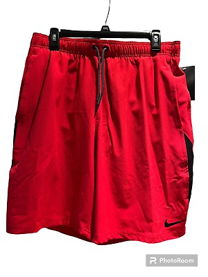 NWT Men’s NIKE Red Swim Suit Size Large $52.00