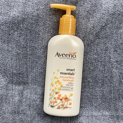 #ad Aveeno Smart Essentials Pore Purifying Facial Wash 6oz Discontinued Face Cleanse $37.99