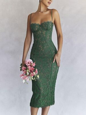 #ad #ad Green Dress Wedding Guest Evening Party Dresses Birthday Dresses Women $74.64
