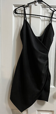 #ad lovely day black dress Small $10.90