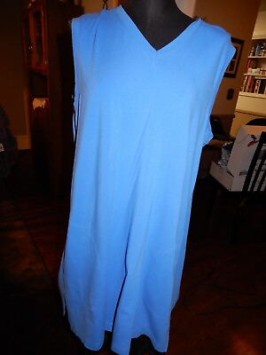 #ad Women#x27;s Swimsuit Coverup Size XL Blue Le Cove Brand $8.95