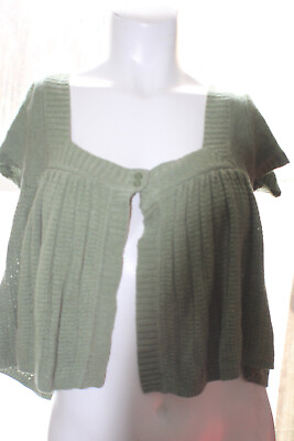 Abercrombie and Fitch Womens Cover Up Cardigan Sweater Medium $22.99