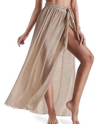 #ad Beach Sarongs for Women Bathing Suit Swim Bikini Cover Up Wrap Maxi Long Skir... $22.19