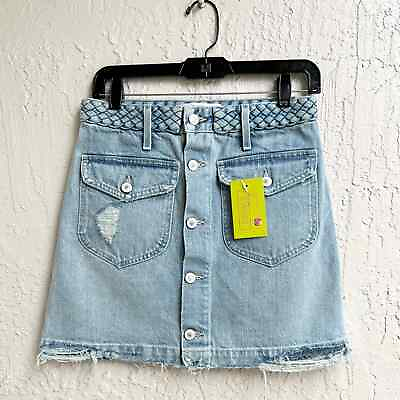 #ad #ad Tularosa Madelyn denim mini skirt Miami color size 27 US 4 $98.00
