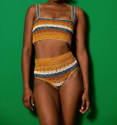 #ad Carolina K Crochet Bikini Set for Women $254.00