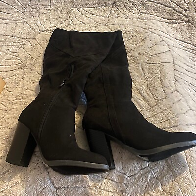 #ad Journee Collection Women#x27;s Kyllie X Wide Calf Tall Boot Size 8.5 $31.00
