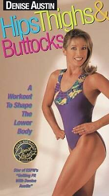 #ad DENISE AUSTIN HIPS THIGHS AND BUTTOCKS NEW DVD $17.44
