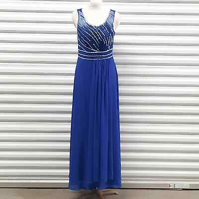 #ad #ad EIN Dress Womens Small Blue Evening Gown Special Occasion Maxi Party Formal $23.80