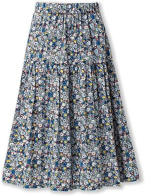 Floral Long Skirt for Girls Toddler amp; Kids amp; Teens II Girl#x27;s A Line Maxi Skirts $56.10