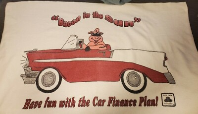 Vintage STATE FARM Southern Terry Beach Towel Car Advertising Employee Gift $48.39