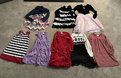 #ad Lot of girls dresses size 7 $45.00