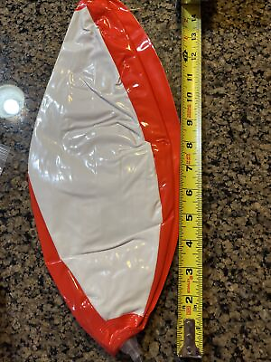 #ad 15 Red and White Beach Balls 14” Pool Beach Toy Birthday Party Favor Cricut $35.00