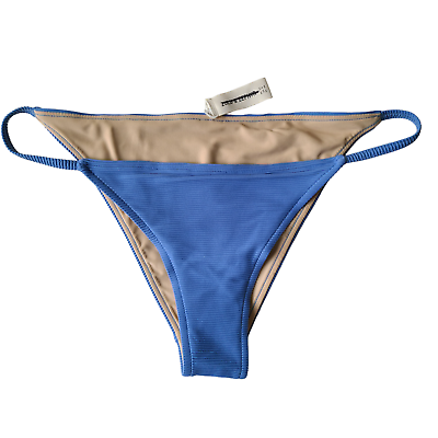 #ad Zulu amp; Zephyr bikini bottom blue sz 8 $24.00