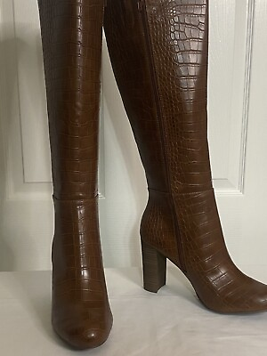 #ad womens brown leather boots size 9 $45.00