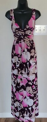 #ad Old Navy Floral Maxi Dress Size 4 Great Condition $16.99