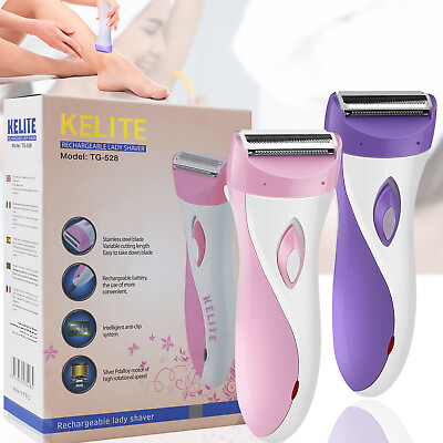 Electric Razor For Women Body Shaver Wet amp; Dry Rechargeable For Legs Underarms $14.99