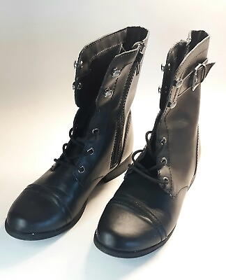 #ad Women#x27;s Boot Size 6 Blak $18.00