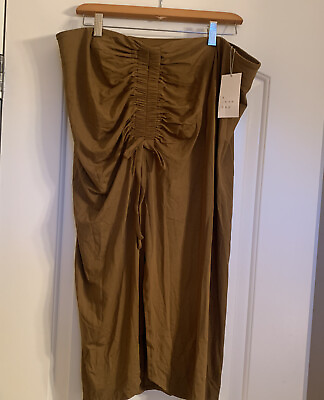 #ad New Women#x27;s Ladies Sz X Large Olive Dress Beach Cover Up ￼￼ sleeveless $14.75