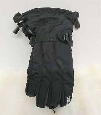 NEW Head Junior Youth Dupont Sorona Insulated Skit Black Glove W Pocket *Medium $5.99