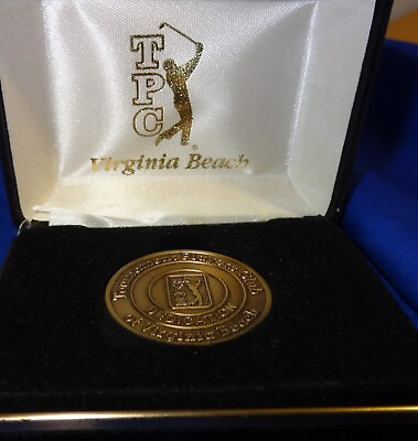 VIRGINA BEACH for Opening day 1999 TPC Tournament Players Club Dedication Coin $49.00