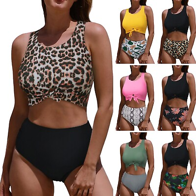 #ad #ad Sexy Bikini 2023 Swimsuit Women Swimwear Push Up Bikini Teen Girl Swim Suites $13.83