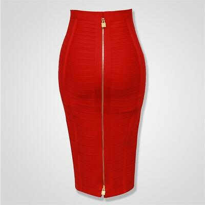 #ad Knee Length Bandage Pencil Skirt GBP 37.00