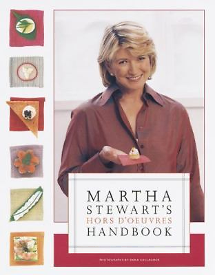 #ad #ad Martha Stewart#x27;s Hors d#x27;Oeuvres Handbook hardcover Martha Stewart 0609603108 $4.70