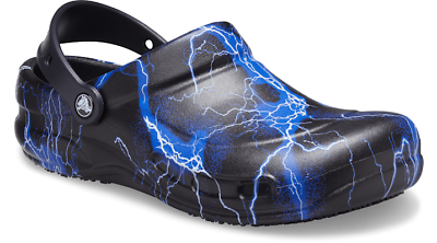 Crocs Slip Resistant Shoes Bistro Graphic Clogs Nurse Shoes Chef Shoes $32.49