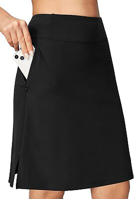 #ad Heathyoga Knee Length Skorts for Woman Golf Skirts for Women Long Skorts Skirts $70.98