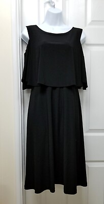 #ad Dress Barn Lagerfeld EnFocus Angel Biba YeYe Audrey Black Dresses $11.99