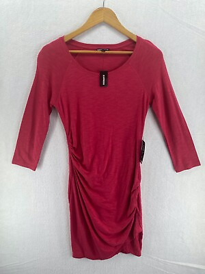 #ad NEW Express S Dress Fuchsia W6745 M1 $10.00