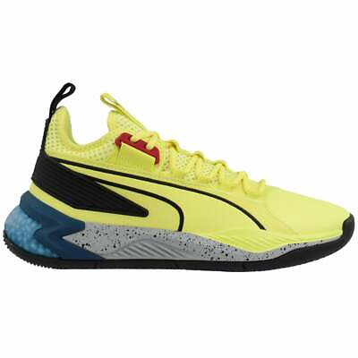 Puma 192979 03 Uproar Spectra Mens Basketball Sneakers Shoes Casual Yellow $34.99
