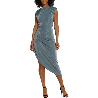 #ad Maggy London Womens Gathered Long Cocktail and Party Dress BHFO 9118 $40.99
