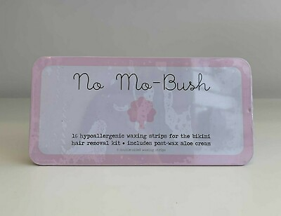 #ad No Mo Bush Bikini Wax Kit 16 Strips new fresh sealed $16.90