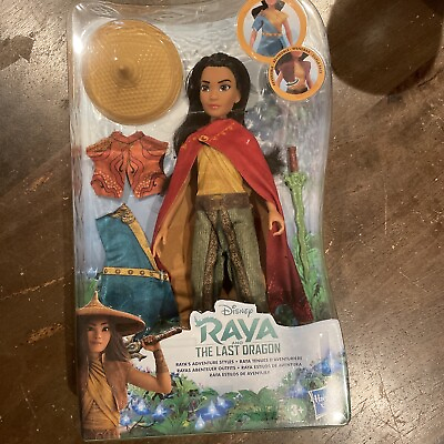 #ad Disney Raya and The Last Dragon Raya#x27;s Adventure Styles Fashion Doll w Clothes $17.30