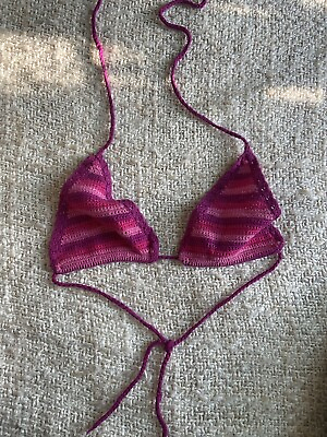 #ad #ad Crochet Bikini Top $29.00