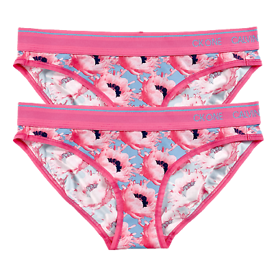 Calvin Klein CK ONE Bikini Briefs Women#x27;s 2 Pack Pink QF5746AD J85 GBP 15.99