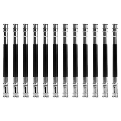 #ad 12pcs Pencil Lengtheners Pencil Holders Sketch Pencil Extenders Extension Rods $9.01