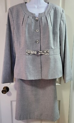 #ad Isabella Skirt Suit Sz 18 Fully Lined Gorgeous $29.99