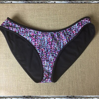 #ad FABLETICS Women’s Colorful Bikini Bottom Swimwear Bajan Hipster New Size Small $17.99