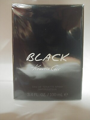 #ad Kenneth Cole Black 3.4 oz 100 ml Eau De Toilette Spray New amp; Sealed in Box $24.99