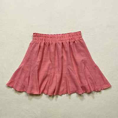 #ad Forever 21 Peach High Waisted Mini Skirt Size XS $5.00