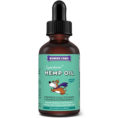 #ad Premium Organic Hemp Oil for Dogs Hemp Seed Oil for Joint Comfort amp; Calming $21.95