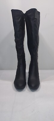 #ad Womens Boots Size 8 Black. $20.99