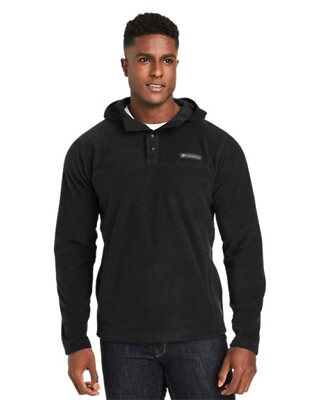 #ad Columbia L116710 Mens Black Teens Mountain Novelty Hooded Jacket Size M $63.75