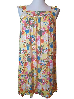 Emily Wonder Andree By Unit 2XL Floral Babydoll Dress Cute Summer Beachy $23.96
