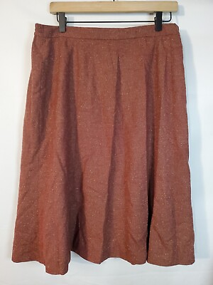 #ad Vintage Amanda Smith Skirt Women#x27;s Size 14W Knee Length Pencil Lined Retro $24.00