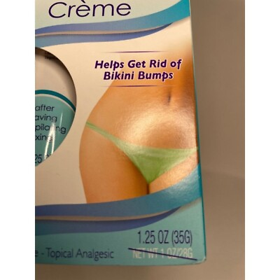 Bikini Zone Medicated After shave Creme for Bikini Area 1 oz $7.50