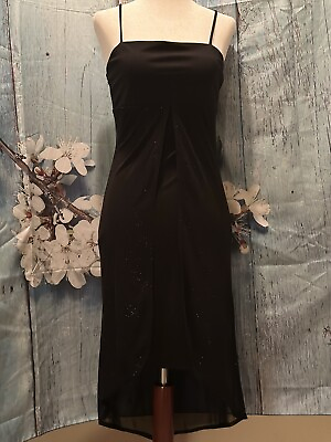#ad Sophisticated Black Cocktail Dress $11.00